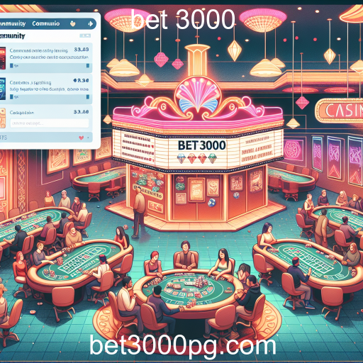 Explorando a Categoria 'Comunidade' da Bet 3000